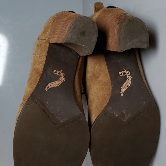 UGG Australia Analise Lace Up Heeled Boots Size 8.5 - Picture 8 of 16